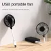 New Mini Silent Office Table Small Cooler Summer Portable Cooling Fan USB Rechargeable_voghion.com