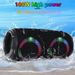 100W High Power Bluetooth Speaker Portable RGB Colorful Light Waterproof Wireless Subwoofer360stereo Surround TWS Caixa De Som_voghion.com