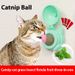 Jaunas kaķu uzkodas kaķiem, laizīšana, rotējošas zāles bumbas, lipīgas, nomierinošas, pašapkalpošanās mājdzīvnieku piederumi_voghion.com