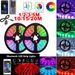 Bande lumineuse LED RVB de 1 à 20 m, changement de couleur, pour meuble TV, USB, Bluetooth, Royaume-Uni_voghion.com