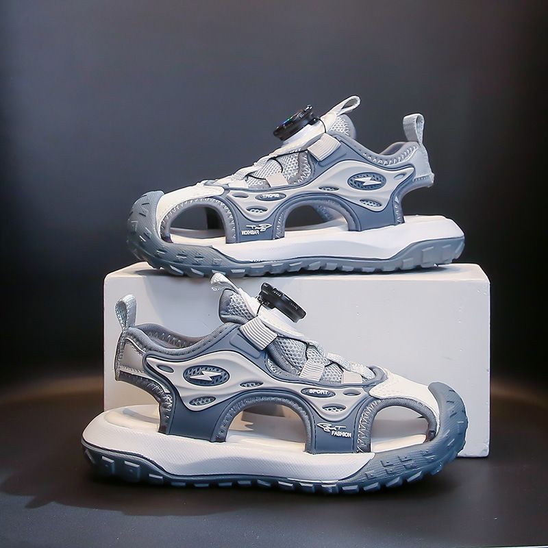 Boys' Sandals Summer 2025 New Soft Sole Sports Beach Shoes Children's Casual Slippers For Boys Big Kids_voghion.com
