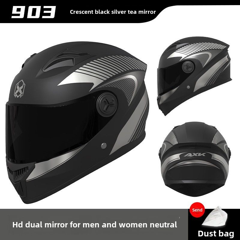 Elektrische motorhelm voor heren, vier seizoenen, universele accu, auto, locomotief, dameshelm, winterwarme helm_voghion.com