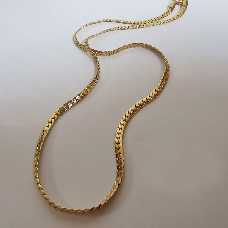 Necklace For Women Treny Titanium Steel Cuban Hip Hop Accessories Cool Couple Versatile Horsewhip Chain Personality_voghion.com