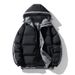 Casual Down Jacket Men, New Autumn Winter Style, Loose Fit, Large Size, Hooded Cotton Coat For Middle-aged And Young Men_voghion.com