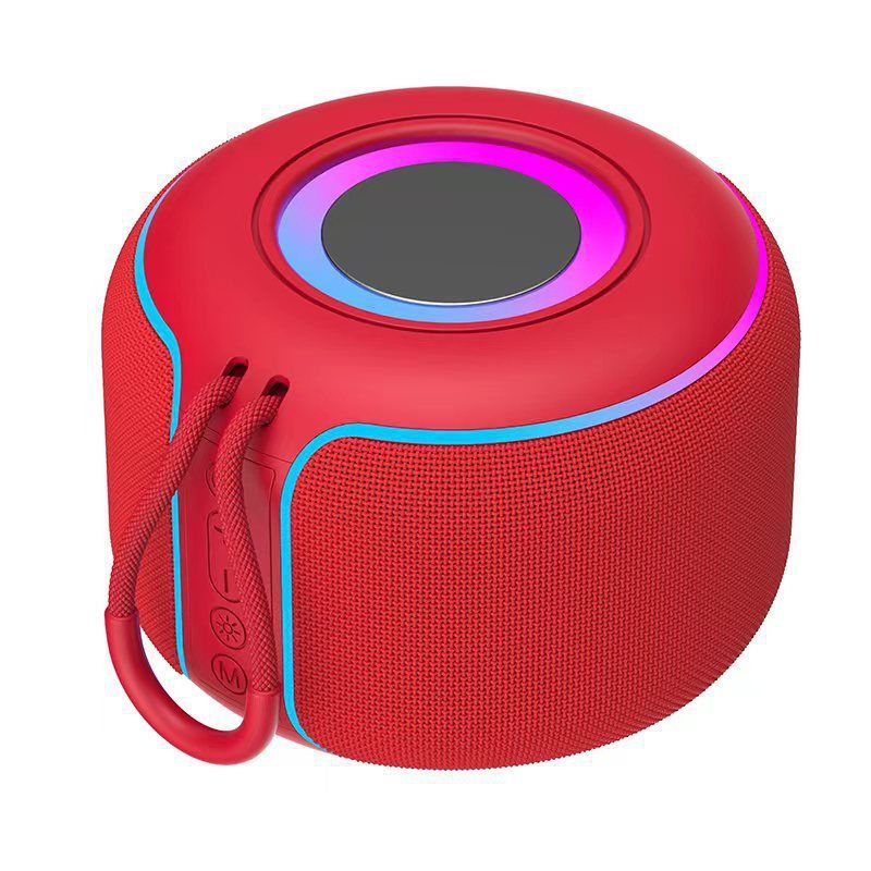 Nieuwe C5 Hoge geluidskwaliteit, handige Bluetooth-luidspreker, outdoorfietsartikelen, coole en oogverblindende subwoofer met groot volume_voghion.com