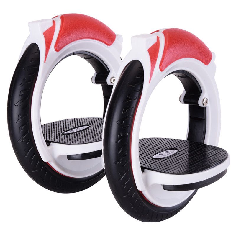 Extreme Outdoor Sports Wind And Fire PU Double Foot Skateboard Solid Wheel Volwassen Mobiliteitsvoertuig_voghion.com