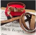 PU Letter Back Leashes Leather Teddy Collar Out Walking Dog Leash Cat Designer Flower Pet Supplies_voghion.com