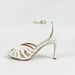 Damen Ronn Zeh Stiletto White High Heels Ausgehal Sak mat enger Linn Schnalle_voghion.com