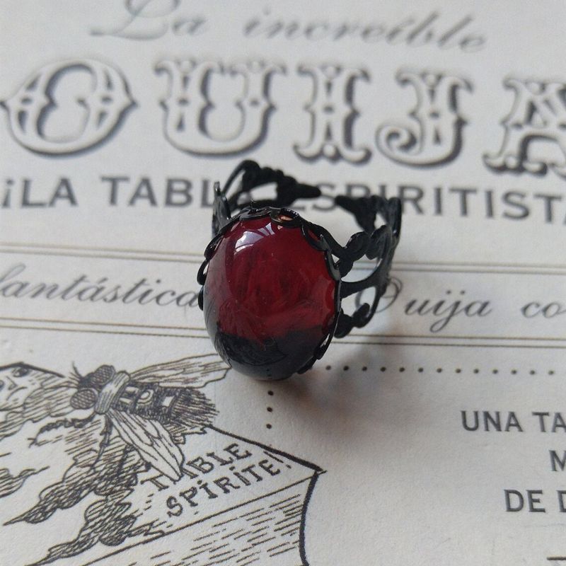 Vampyrblodring smycken i gotisk stil helt nya_voghion.com