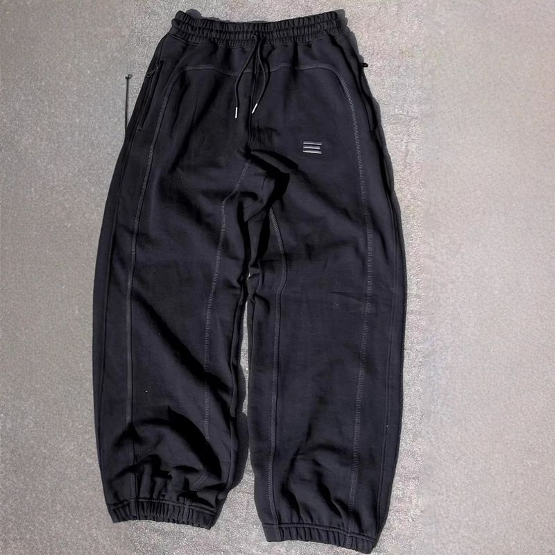 Men's Clothing trendy brand embroidered sweatpants design street casual pants loose versatile sports pants trend_voghion.com