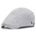 Autumn Winter Solid Color Duck Tongue Korean Edition Cotton Casual Simple Forward Hat Adjustable Size for Men and Women_voghion.com