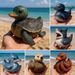 Sea Creature Duck Marine Animal Duck Resin Craft Ornaments Home Decoration_voghion.com