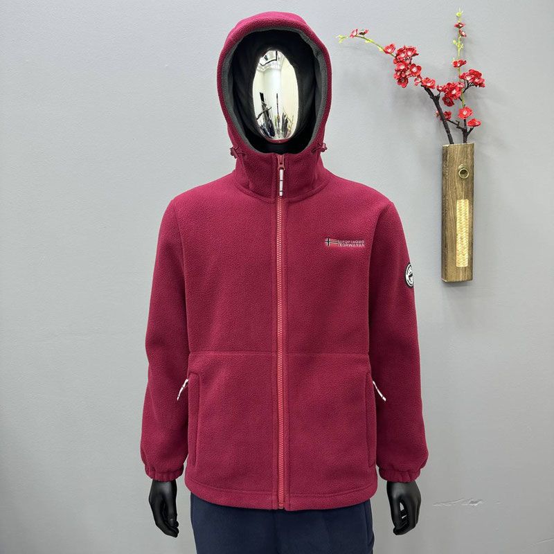 Giacca invernale con cappuccio foderata in pile da uomo - Sherpa bifacciale, antivento, calda e confortevole, disponibile in taglie forti_voghion.com