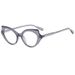 Cat Eye Anti Blue For Women, Gradually Changing Color Flat Light Glasses, New Style, Plain Small Face, Versatile Glasses_voghion.com