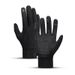 Outdoor Warm Winter Sports Fleece-Lined Skiing Women Touchscreen Windproof Non-Slip Heated Cycling Gloves Men_voghion.com