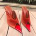 Mode Spitz Hausschuhe Design Ferse High Heels Sommer Samt Damenschuhe_voghion.com