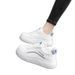 Scarpe da ginnastica casual da donna, con fondo spesso e rete traspirante, per studenti coreani_voghion.com