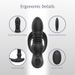 APP Rechargeable Telescopic Vibrating Prostate Massager Wireless Remote Control Back Court G-Spot Anal Plug Adult Sex_voghion.com