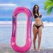 Inflatable Pool Lounge Chair Extra Wide PVC Floating Bed With Adjustable Backrest For Adults Beach Lake Relaxation_voghion.com
