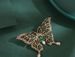 Butterfly Brooch High-end Sense Light Luxury New Fashion Luxury Alloy Versatile Pin High-end Brooch Temperament Accessories_voghion.com