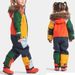 Outdoor Single And Double Board Luminous Windproof Waterproof Thickened Warm One-piece Children's Ski Suit_voghion.com