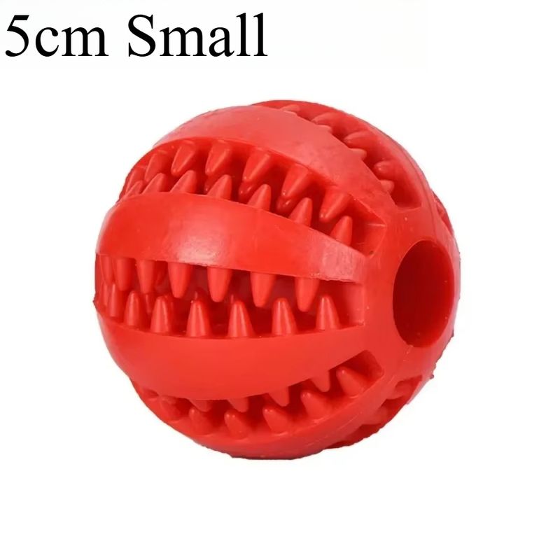 Pet Dogtoys(7/6/5cm Cat Relieve Boredom,grind Teeth,leak Food Ball,bite Resistant,hidden Food,watermelon Ball,can't Be Broken By Biting_voghion.com