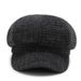 Autumn and winter women's hat  style fashion all-match octagonal hat age-reducing warm short brim solid color soft knitted beret_voghion.com