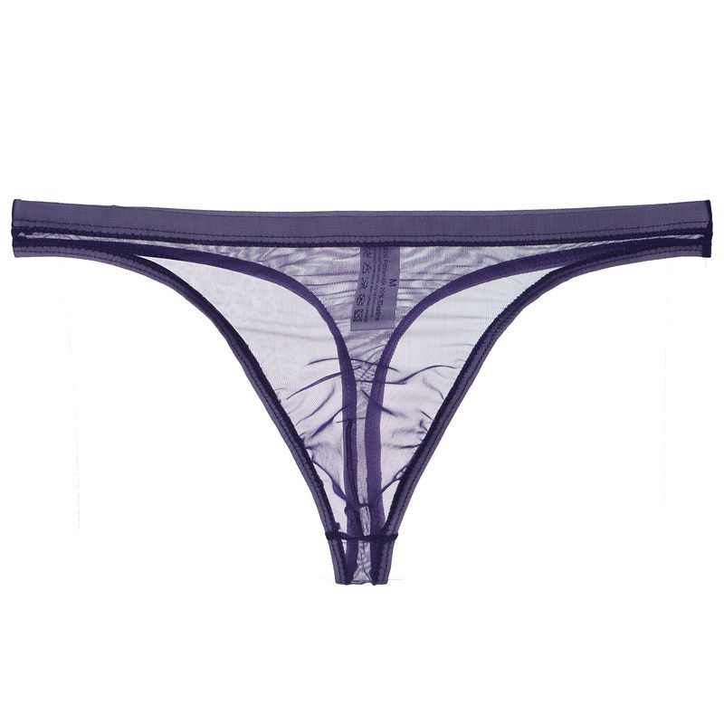 Intimo sexy da uomo, in rete sottile e trasparente, effetto nudo, seducente e traspirante, prodotto sessuale Comrade Intimates_voghion.com