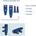 Blue Second Generation Broken Thread Extractor (Boxed), Easy Out Extractor Kit For Broken Tap,New Type Angle Valve Wire Removal Tool_voghion.com