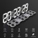 LED Digital Timer Wall Clock Large Size Meeting Room Calendar_voghion.com
