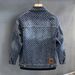 Häre Kleeder Vibe Héichwäerteg Katzeklauen Moud Niche High End Denim Jacket Männer Schéin High Street Retro Jacket Trend_voghion.com