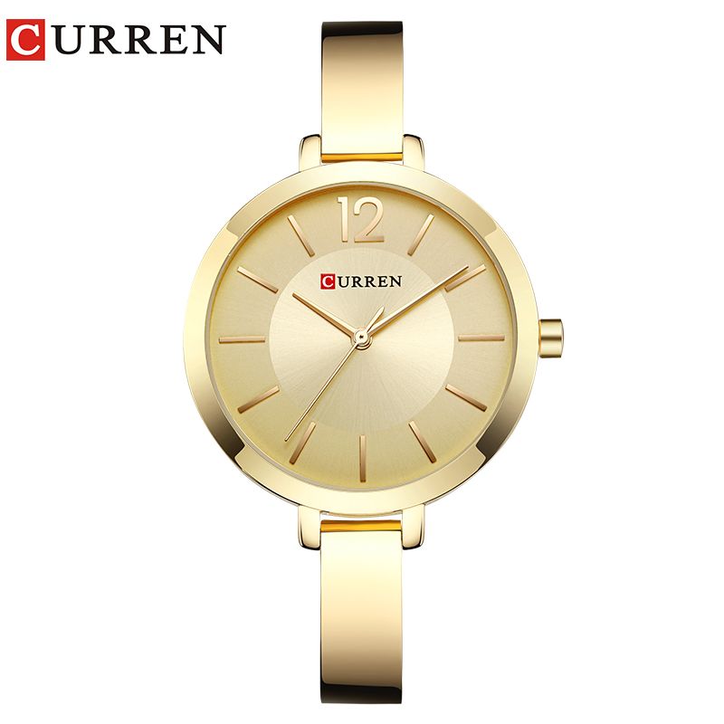 Zegarek CURREN dla kobiet 9012 Luksusowy zegarek kwarcowy marki Top Brand, zegarek na rękę w stylu casualowym, damski zegarek na rękę_voghion.com