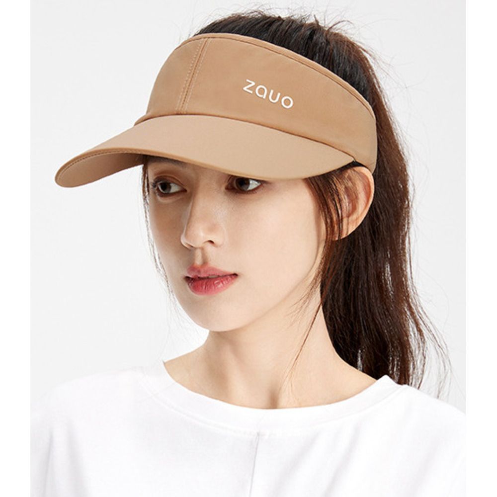Unbeatable Quality Korean Zauo Sunscreen Empty Top Running Women's Outdoor Sports UV Resistant Tennis Breathable Sunshade Hat_voghion.com