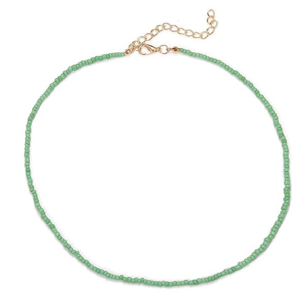 Hotselgende liten og frisk bohemisk godterifarget blomsterperle i Guoxiu, temperamentkjede for kvinner_voghion.com