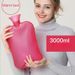 Extra Large 3000ml Hot Water Bottle For Heating Bed Warmer With PVC Cover Home Garden Essential_voghion.com