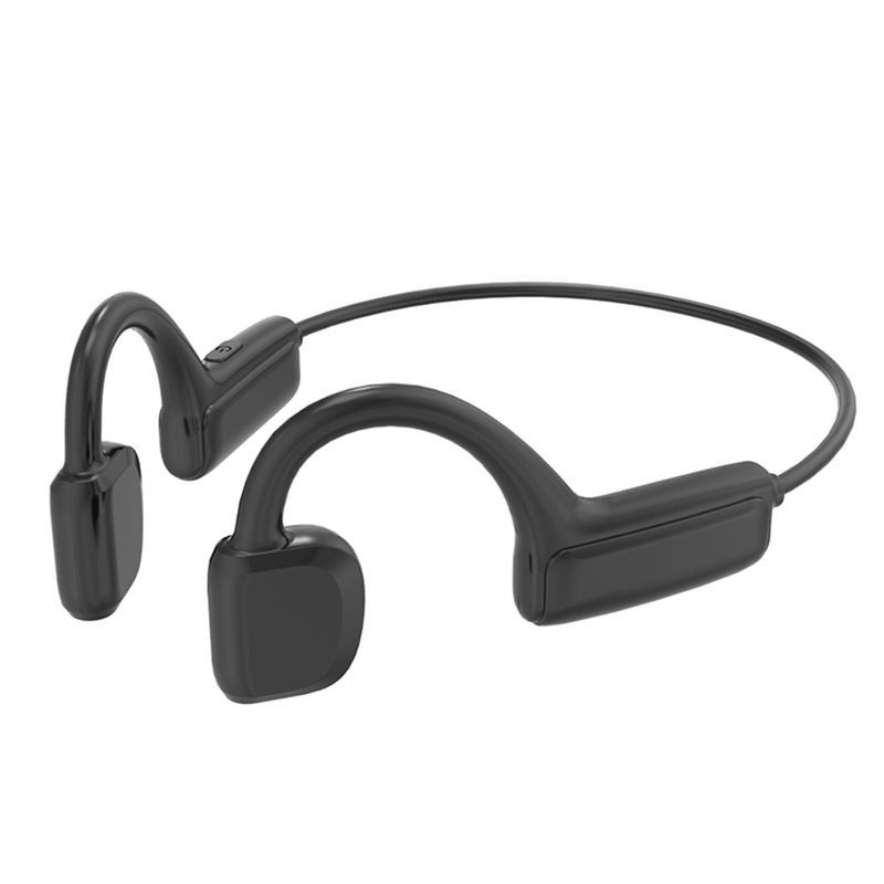 Non-in-Ear Bone Conduction  Headset Bluetooth-compatible with Waterproof Wireless Microphone_voghion.com