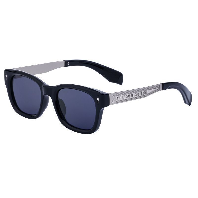 2024 New European and American Fashion Simple and Versatile Trendy Box Sunglasses for Men's UV Protection Sunglasses for Men_voghion.com