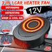 12v Winter Three Air Outlets Preheat/Cool Car Heater Deing Cold Low Warm Snow And Defrost Noise V3P7_voghion.com