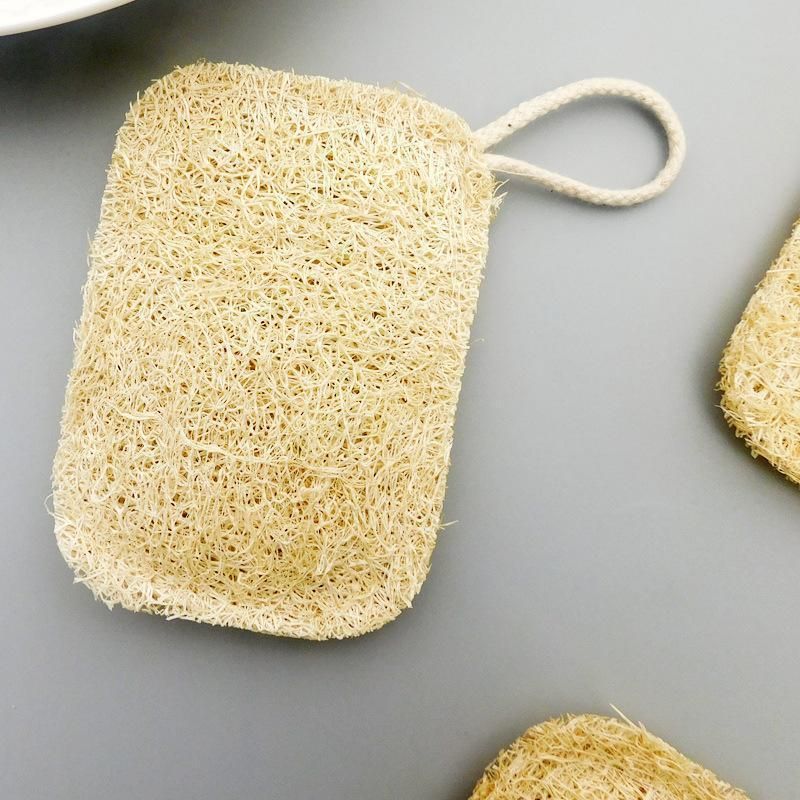 Thickened Fabric Loofah Pulp Pan Brush For Washing Dishes, Non Greasy Cleaning Towels, Biodegradable Scouring Pads_voghion.com