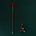 Christmas Tree Felt Fabric Sound Cat Wand Interactive Toy Pet Teaser Rod_voghion.com