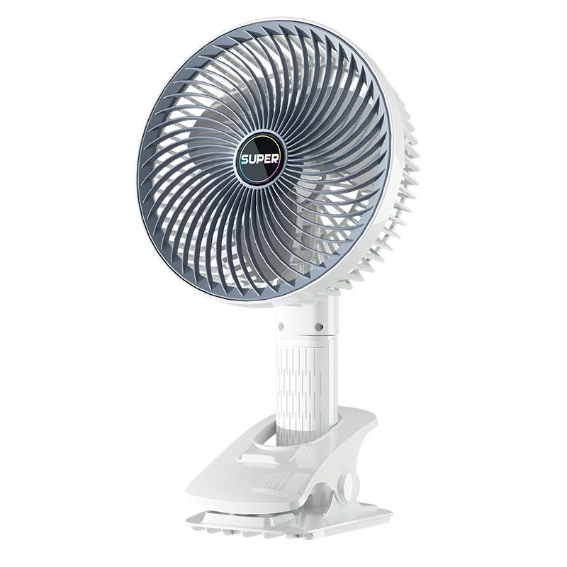 USB Rechargeable Portable Fan - Foldable & Clip-on Mini Fan For Outdoor, Desk, Dorm & Home Use, Multi-functional & Compact Design​​_voghion.com