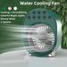 1 Stück Luftventilator, Luftkühler, wassergekühlter Ventilator; Mini-Kleinventilator, USB-Ventilator, Sprühbefeuchter, tragbarer Desktop-Ventilator_voghion.com