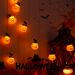Guirnalda de luces de calabaza para Halloween, luces LED de colores con USB, modelo pequeño a batería, luz intermitente navideña, tira de luces de ambiente._voghion.com