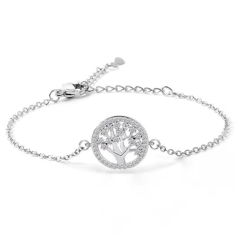 Original design fashion light luxury eight pointed star moon sun bracelet female niche high end non fading ins style hand jewelry_voghion.com