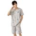 Men's Sleepwear Two Piece Set | Solid Color Basic Lightweight Breathable Oversized Large Youth Style-XL_voghion.com