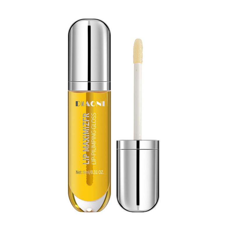 Olio per il trattamento delle labbra DIAONI - Idratazione intensa e rimpolpante, con acido ialuronico e vitamina E (9 ml) | Gloss non appiccicoso_voghion.com