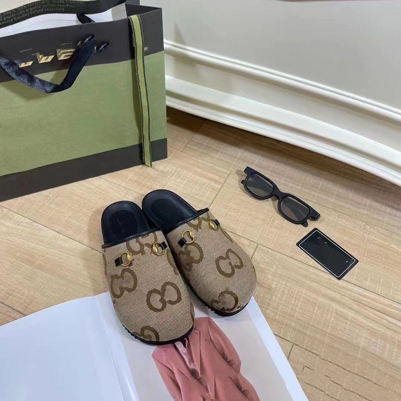 Versione alta Baotou Semirimorchio da donna 2023 Nuovo esterno che indossa Mueller S, fibbia per cavallo con suola spessa Casual pigro_voghion.com