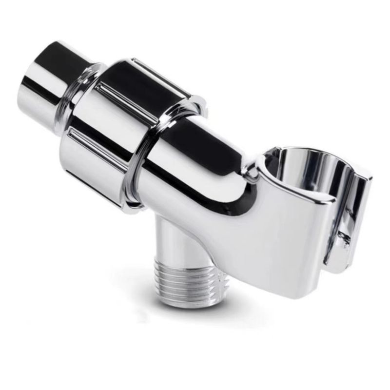 HammerHead Showers® Full Metal Chrome Plated Adjustable Rod With Universal Wall Hook And Pivot Ball Handheld Head -_voghion.com