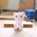 Keychain Cat Plush Adorable Soft Stuffed Animal Toy Cute Cat Backpack Accessory_voghion.com