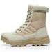 Men's Shoes Outdoor Desert Boots High Top Tactical Boots Military Fan Training Boots Men's Military Training Shoes Combat Boots_voghion.com
